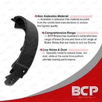 BCP Rear Brake Shoes + Brake Drums for Nissan Navara D21 D22 Premium Quality