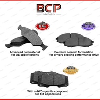 4Pcs Front Disc Brake Pads for Fiat Freemont 345 2.0L 2.4L 3.6L 2011 - 2016