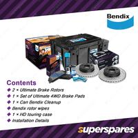 Bendix Rear ULT4WD Brake Upgrade Kit for Land Rover Discovery L319 Range L320