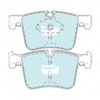 8Pcs Bendix Front + Rear Euro Brake Pads for BMW Z4 35i 35is E89 RWD 02/09-08/16