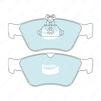 8Pcs Bendix Front + Rear Euro Brake Pads for Mercedes Benz S430 W220 4.3L 03-05