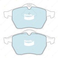 8Pcs Bendix Front + Rear Euro Brake Pads for Skoda Octavia NE 5E3 5E5 1.8L 2.0L