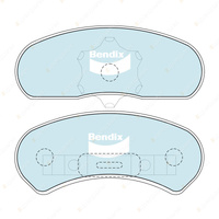 8Pcs Bendix Front + Rear GCT Brake Pads for Ford Falcon XA XB XC Girlock Caliper