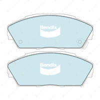 8x Bendix F + R GCT Brake Pads for Honda Civic FA FB FD FG 1.8L 2.0L 06-14 89mm