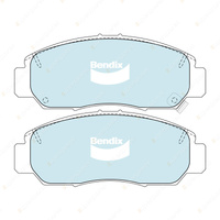 8Pcs Bendix Front + Rear GCT Brake Pads for Honda Accord Euro CP CR CU 2.4L 3.5L
