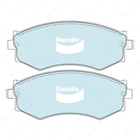 8Pcs Bendix Front + Rear GCT Brake Pads for Nissan Maxima J30 3.0L 1990-1995
