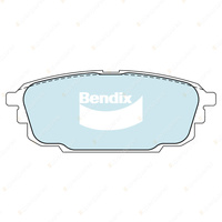 8Pcs Front + Rear Bendix GCT Brake Pads Set for Mazda 323 Protege BJ 1.6L 98-03