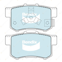 8Pcs Front + Rear Bendix GCT Brake Pads Set for Honda CR-V RD 2.4 Vtec 2001-2006