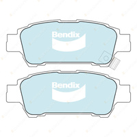 Front + Rear Bendix GCT Brake Pads Set for Toyota Noah Voxy R7 2.0L 2007-2013