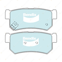 8Pcs Front + Rear Bendix GCT Brake Pads Set for Ssangyong Actyon Sports 2.2L