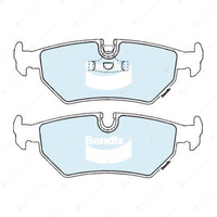 8Pcs Front + Rear Bendix GCT Brake Pads Set for Jaguar XJS 4.0L RWD 1994-1996