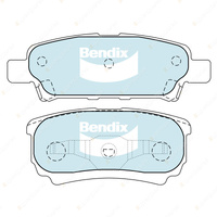 Front + Rear Bendix HD Brake Pads Set for Mitsubishi Outlander CUW ZE ZF 150mm