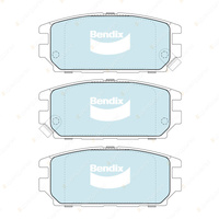F + R Bendix ULT4WD Brake Pads Set for Mitsubishi Lancer C6A C7A CA CB CZ Verada