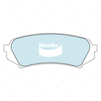F + R Bendix Ultimate 4WD Brake Pads Set for Toyota Landcruiser J1 J10 123mm