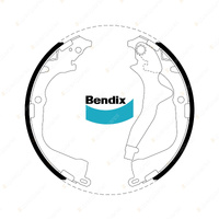 Bendix Euro+ Brake Pads Shoes Set for VW Amarok 2HA 2HB S1B S6B S7A S7B AGD 2.0L