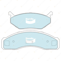 Bendix Front GCT Brake Pads + Rear Shoes for Ford USA Mustang Gen 1 4.9L 5.8L