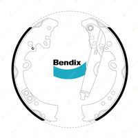 Bendix ULT4WD Brake Pads Shoes Set for Toyota Hilux N1 N2 N3 2.4L 2.8L 3.0L 4.0L