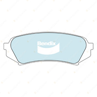 8Pcs Front + Rear Bendix 4WD Brake Pads Set for Lexus LX UZJ100 470 4.7 170 kW