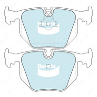 8Pcs Front + Rear Bendix 4WD Brake Pads Set for BMW X5 E53 3.0 4.4 i 4.6 4.8 is