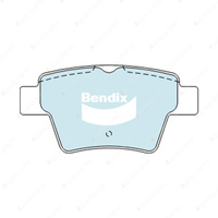 8Pcs Front + Rear Bendix Euro Brake Pads Set for Citroen C4 B7 LA LC 1.6 2.0