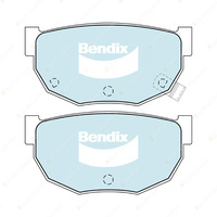 8Pcs Bendix GCT Brake Pads Set for Nissan 300 ZX Z31 3.0 125 kW RWD Targa