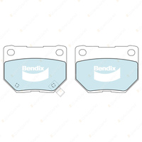 8pcs Front + Rear Bendix Ultimate+ Brake Pads Set for Nissan 300 ZX Z32 3.0 Twin