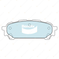 8pcs Front + Rear Bendix Ultimate+ Brake Pads Set for Subaru Forester SG SG9 2.5