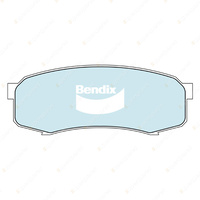 8Pcs Bendix 4WD Brake Pads Set for Toyota Land Cruiser HZJ 75RP VDJ 76 78 79R