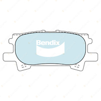 8Pcs Front + Rear Bendix 4WD Brake Pads Set for Toyota Kluger MCU28R 3.3 171 kW