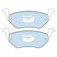 8Pcs Front + Rear Bendix 4WD Brake Pads Set for Ford Escape BA ZA 3.0 ZC ZD 2.3