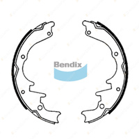 8Pcs Bendix Brake Shoes Set for Holden H Series HG HJ HK HQ HT 2.6 3.0 4.2 5.3