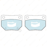 8Pcs Bendix GCT Brake Pads Set for Nissan 300 ZX Z32 3.0 Twin Turbo RWD
