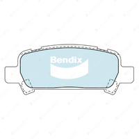 8pcs F + R Bendix HD Brake Pads Set for Subaru Impreza GC GC8 GF GF3 GF8 GFC