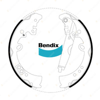 Bendix HD Brake Pads Shoes Set for Toyota Hilux GUN 125 126 KUN26 GGN 120 125 25