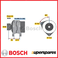 Bosch Alternator for BMW 316i E36 318i E36 318iS E36 1.6L 1.8L 1.9L