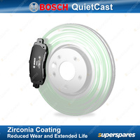 4Pcs Rear Bosch QuietCast Ceramic Brake Pads for Hyundai Getz TB Grandeur TG