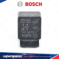 2Pcs Bosch Main Relays 0332019203 - 5 Pin 16 Ohm Rated Current 20A Voltage 24V