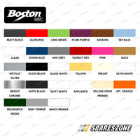 2 x Boston Bright Chrome Spray Paint Can 250 Gram High Gloss Rust Protection