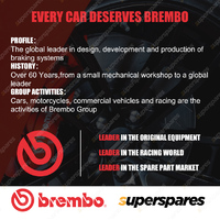 2x Front Brembo UV Coated Disc Brake Rotors for Buick Regal II EG1 1.6 2.0L 2.4L
