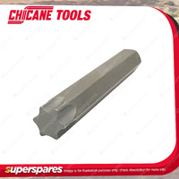 40 Pcs of Chicane Hex Torx & Spline Bits Set - 3/8" & 1/2" Dr Cr-V Bit Adaptor