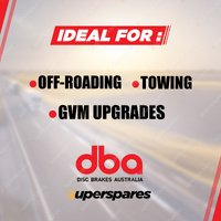 DBA Front Perf Brake Upgrade Kit for Holden Berlina Commodore VE 3.0L 3.6L 11-13