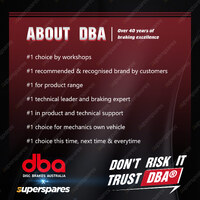 2Pcs DBA Rear Street Disc Brake Calipers for Kia Rio UB 1.4L 1.6L 9/2011-1/17