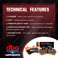DBA Front Street Series Disc Brake Pads for Citroen C3 FC FN SC HB 1.4L 1.6L