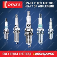 4 x Denso Twin Tip Spark Plugs for Toyota Supra T18 Tercel Town Ace Town Ace Sbv