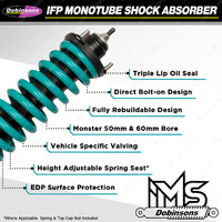 Front Dobinsons Monotube ADJ Spring Seat Shocks for Toyota 4 Runner GRN285 09-On