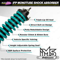 F + R Dobinsons IFP Monotube Long Travel Shocks for Nissan Navara Frontier D23
