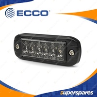 ECCO 12-24V Ultra-Thin Exterior LED Warning Light Amber / Blue - Surface Mount
