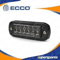 ECCO 12-24V Ultra-Thin Exterior LED Warning Light Amber / Green - Surface Mount