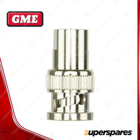 GME Brand Standard FME Male To BNC Adaptor Replacement Fitment AD502