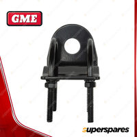 GME 3mm Black Right-Angle Bullbar Antenna Mounting Bracket MB024B